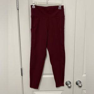 American Eagle “The Everything Pocket Legging” Burgundy